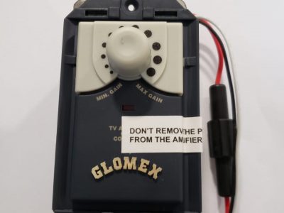 Amplificador de Antena de TV GLOMEX