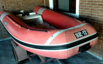 Bote Flexboat SR12 Hypalon + Johnson 25 Hp